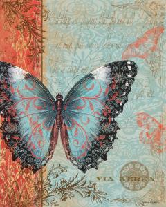 Artist Jean Plout Shares Her New Creation-Royal Tapestry Butterfly